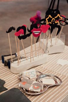 Accessoires photobooth batonnets